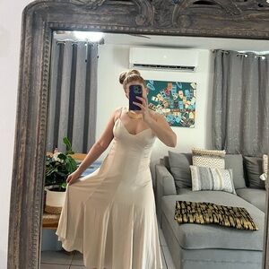 🔴SOLD Express Champagne Gold Dress NWOT